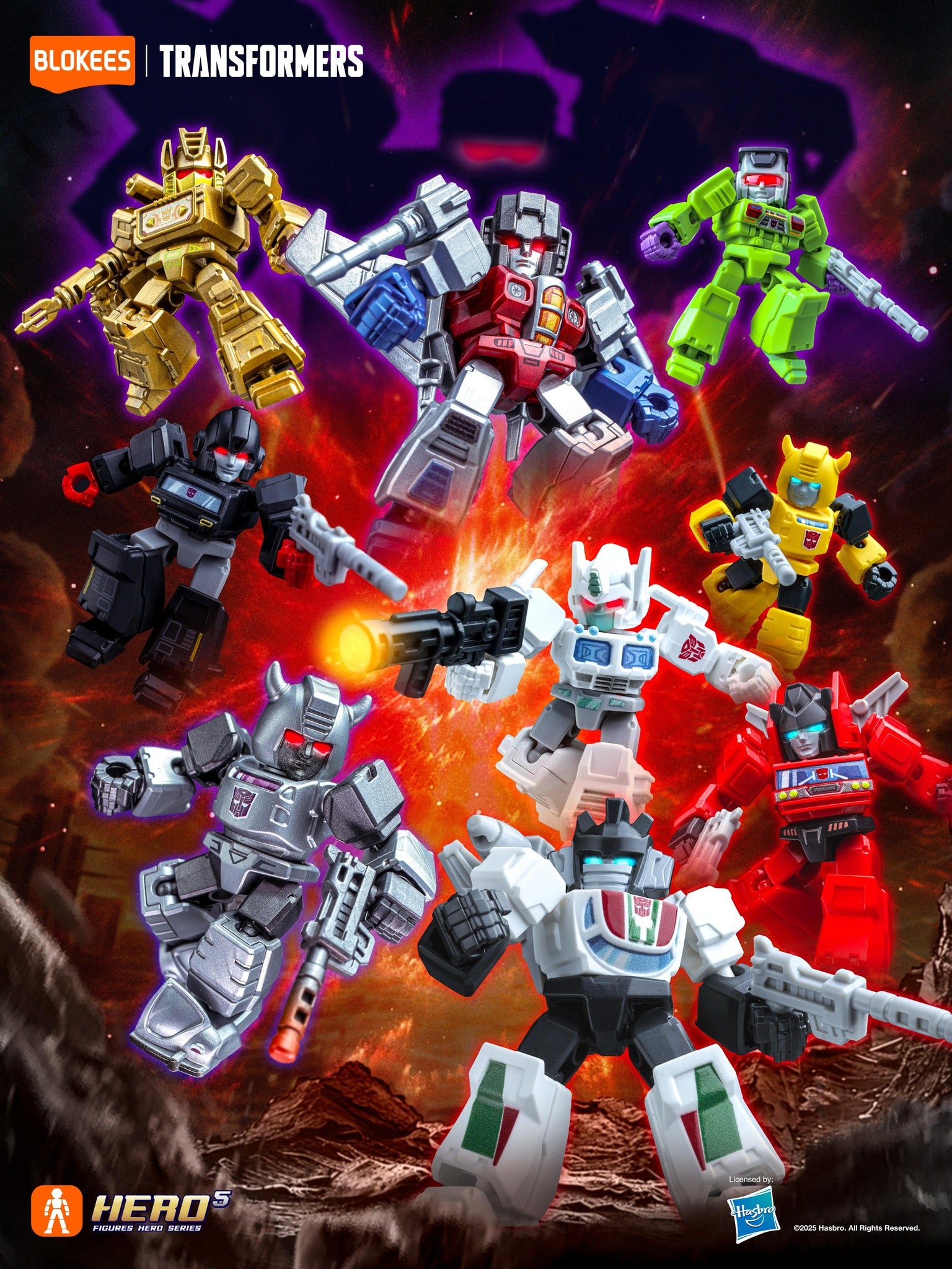 Transformers Defender Version 02 The Overthrow Blind Box