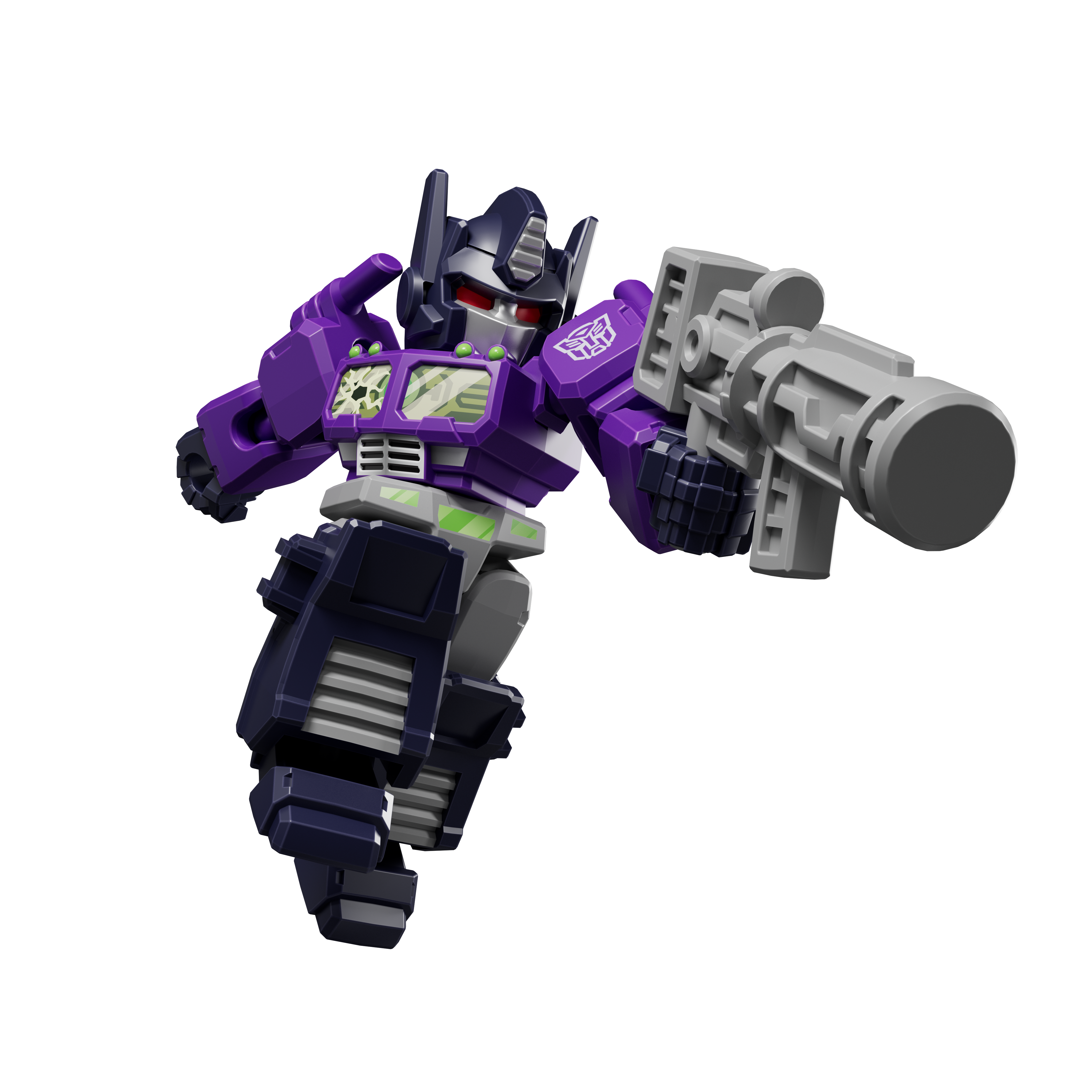 Blokees Transformers Defender Version 03 Heavy Metal War