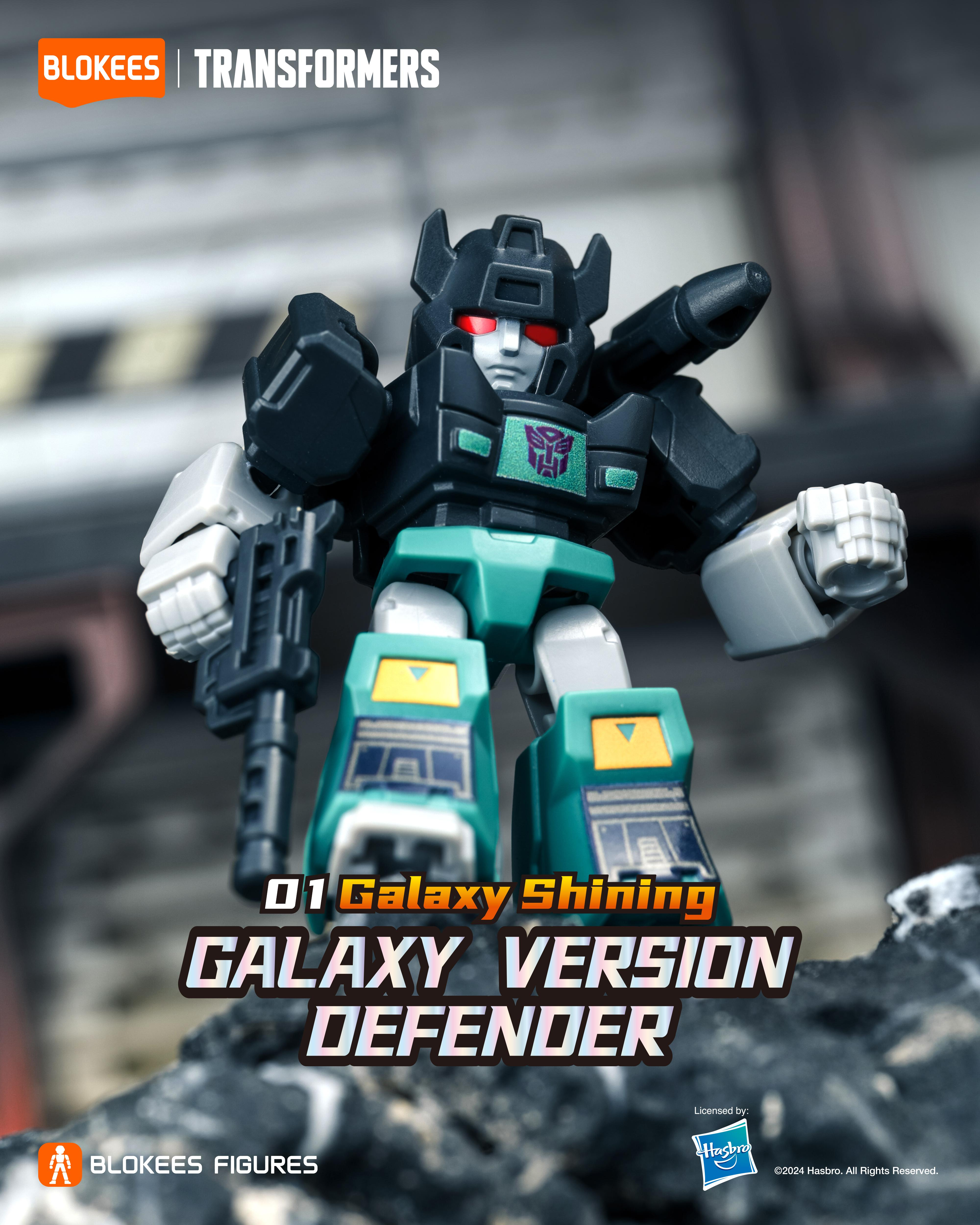 Blokees Transformers Defender Version 01 Galaxy Shining