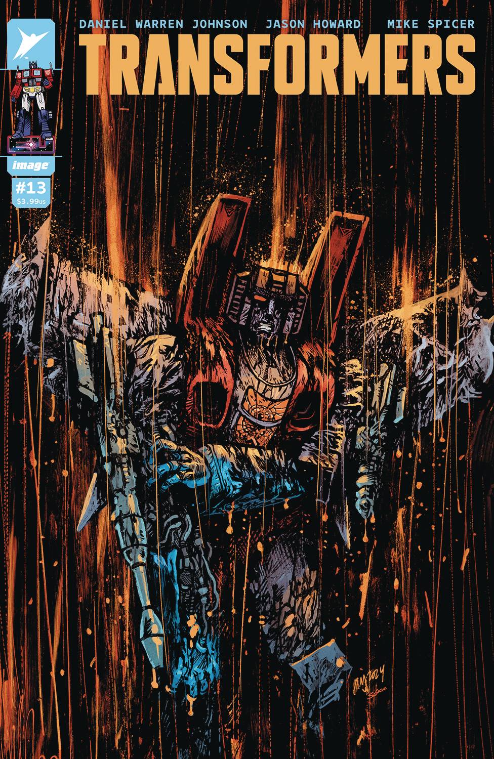 Transformers #13 Cover A Johnson & Spicer