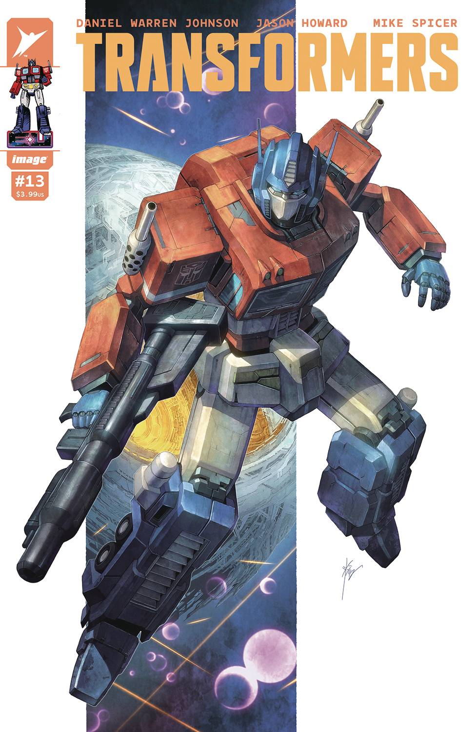Transformers #13 Cover F 100 Copy Incv Homare