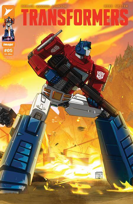 Transformers #5 3Rd Printing Cover