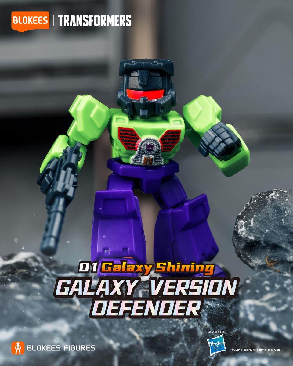 Blokees Transformers Defender Version 01 Galaxy Shining