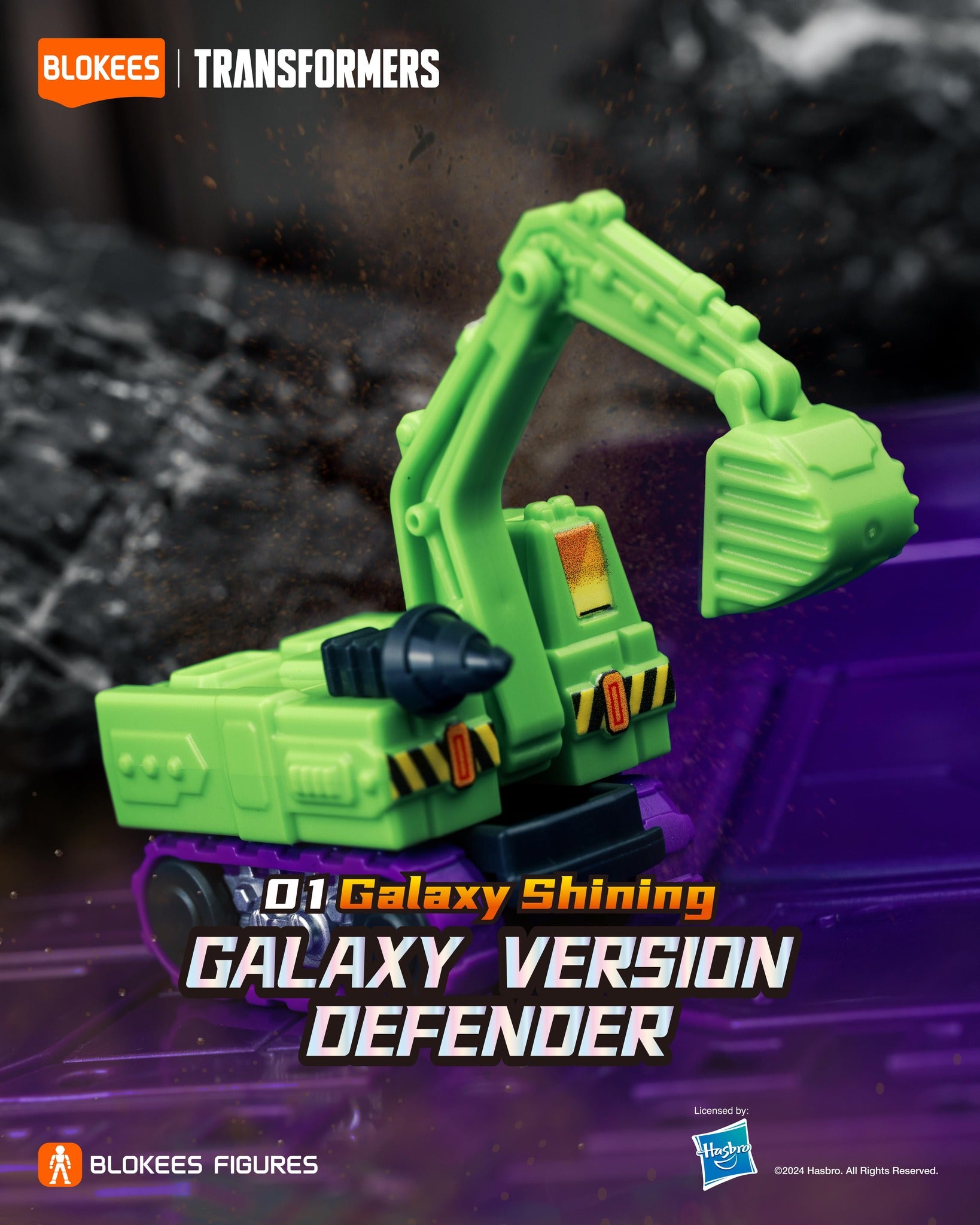 Blokees Transformers Defender Version 01 Galaxy Shining