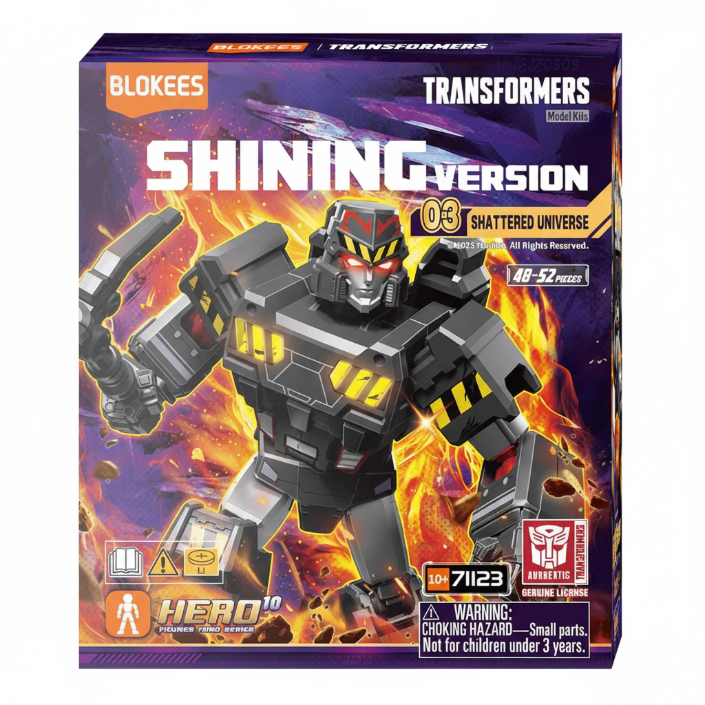 Blokees Transformers Figures Shining Version 03