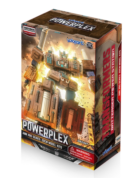 Transformers PowerPlex toy set packaging on a white background