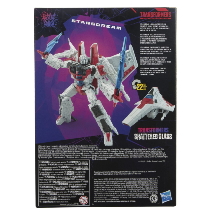 Transformers Shattered Glass Starscream