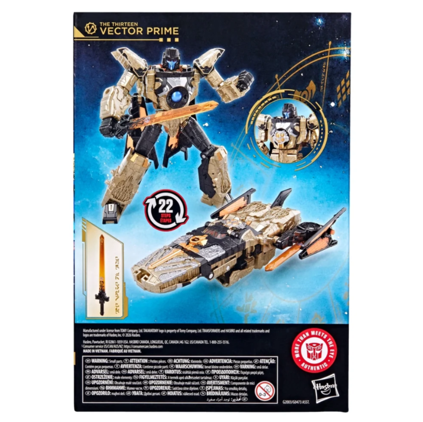 Transformers Age of the Primes Voyager Class The Thirteen Vector Prime