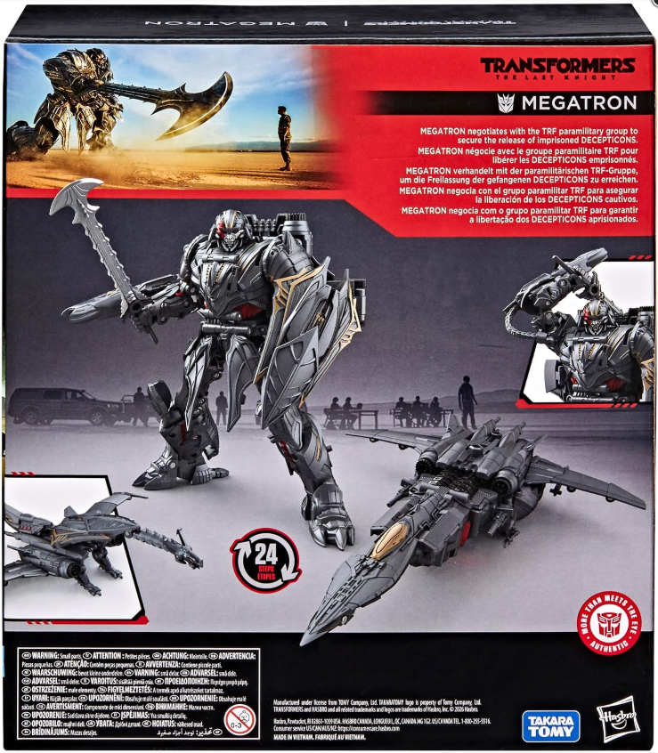Transformers Studio Series Leader Class The Last Knight Megatron