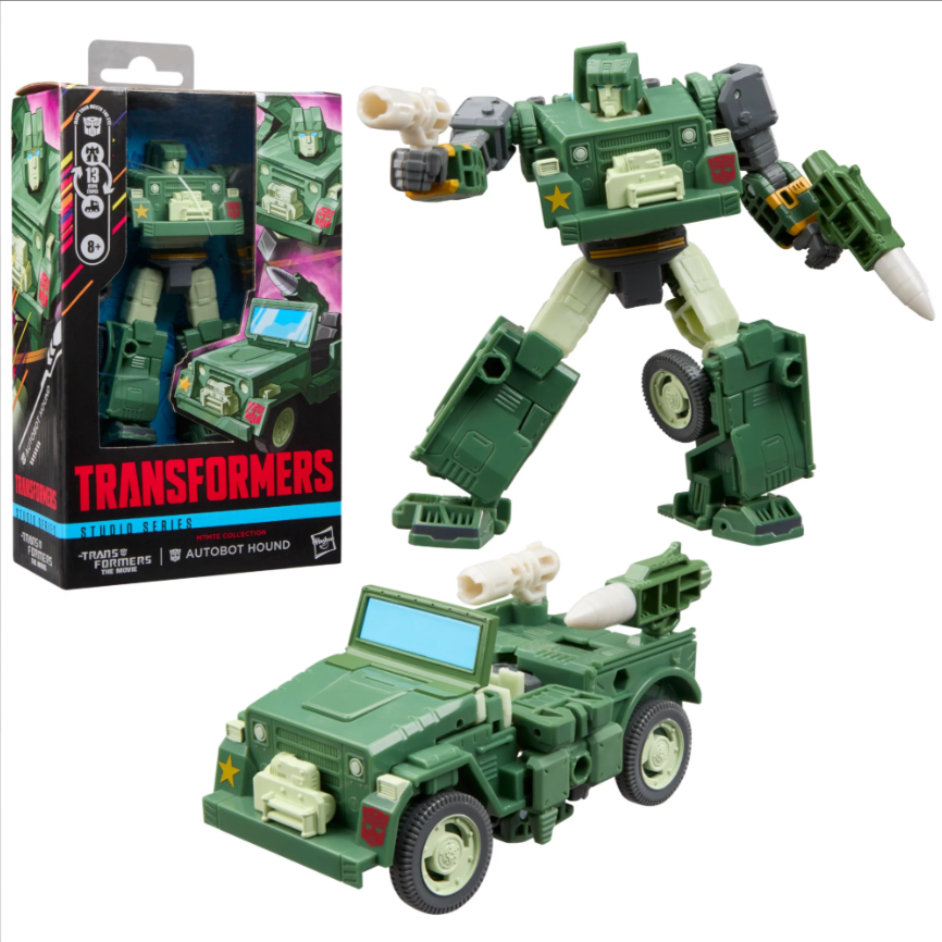 Transformers Studio Series 86 More Than Meets The Eye Collection Deluxe Class Hound