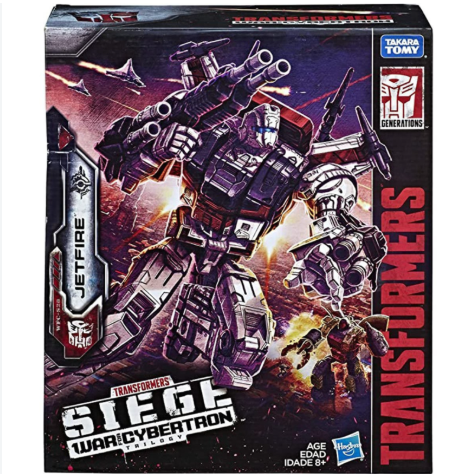 Transformers War For Cybertron Siege Commander Class Jetfire