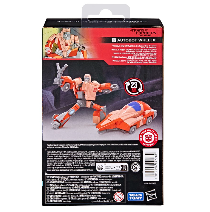 Transformers Studio Series 86 The Movie Deluxe Class Wheelie