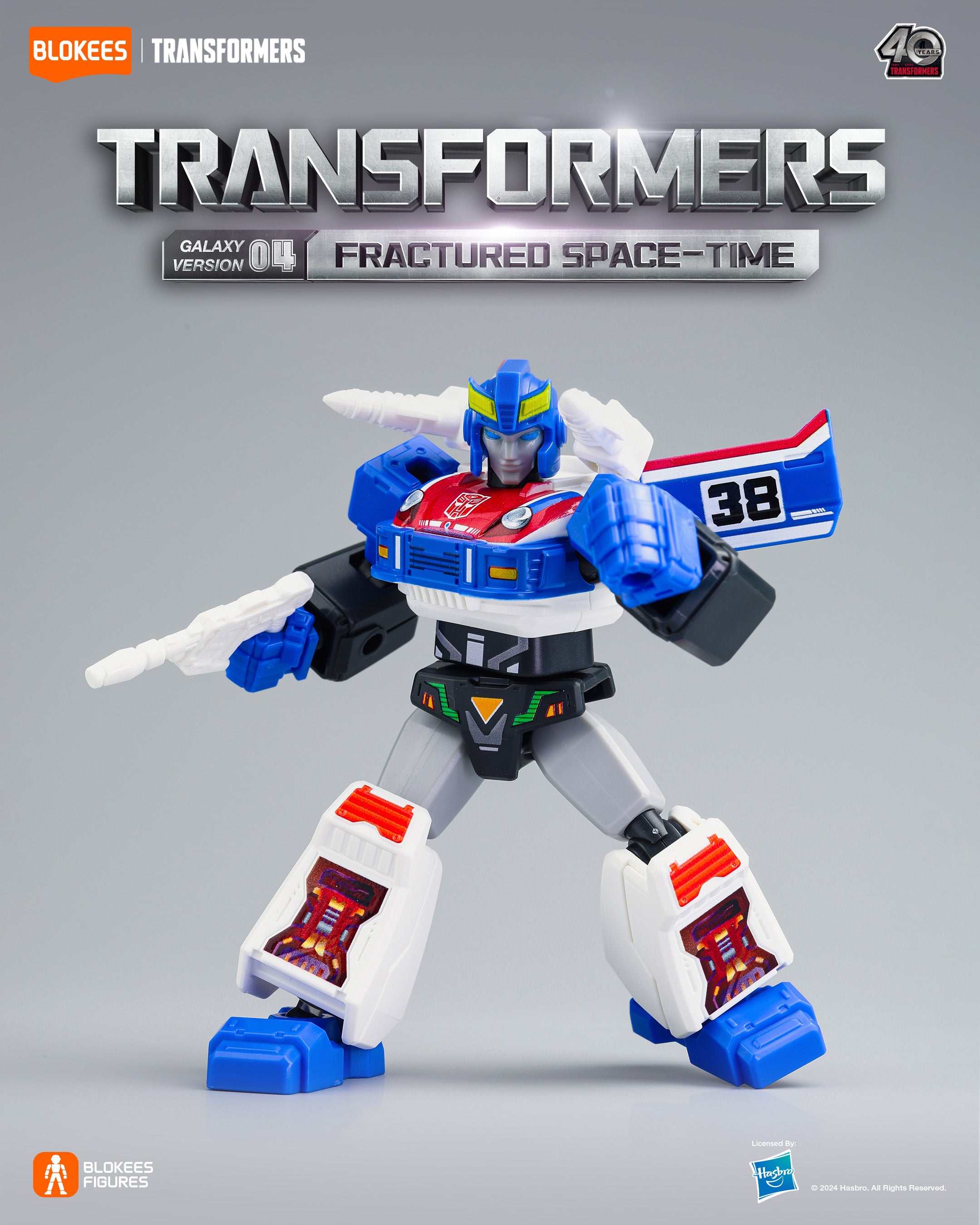 Blokees Transformers Figures Galaxy Version 04 Fractured Space-Time