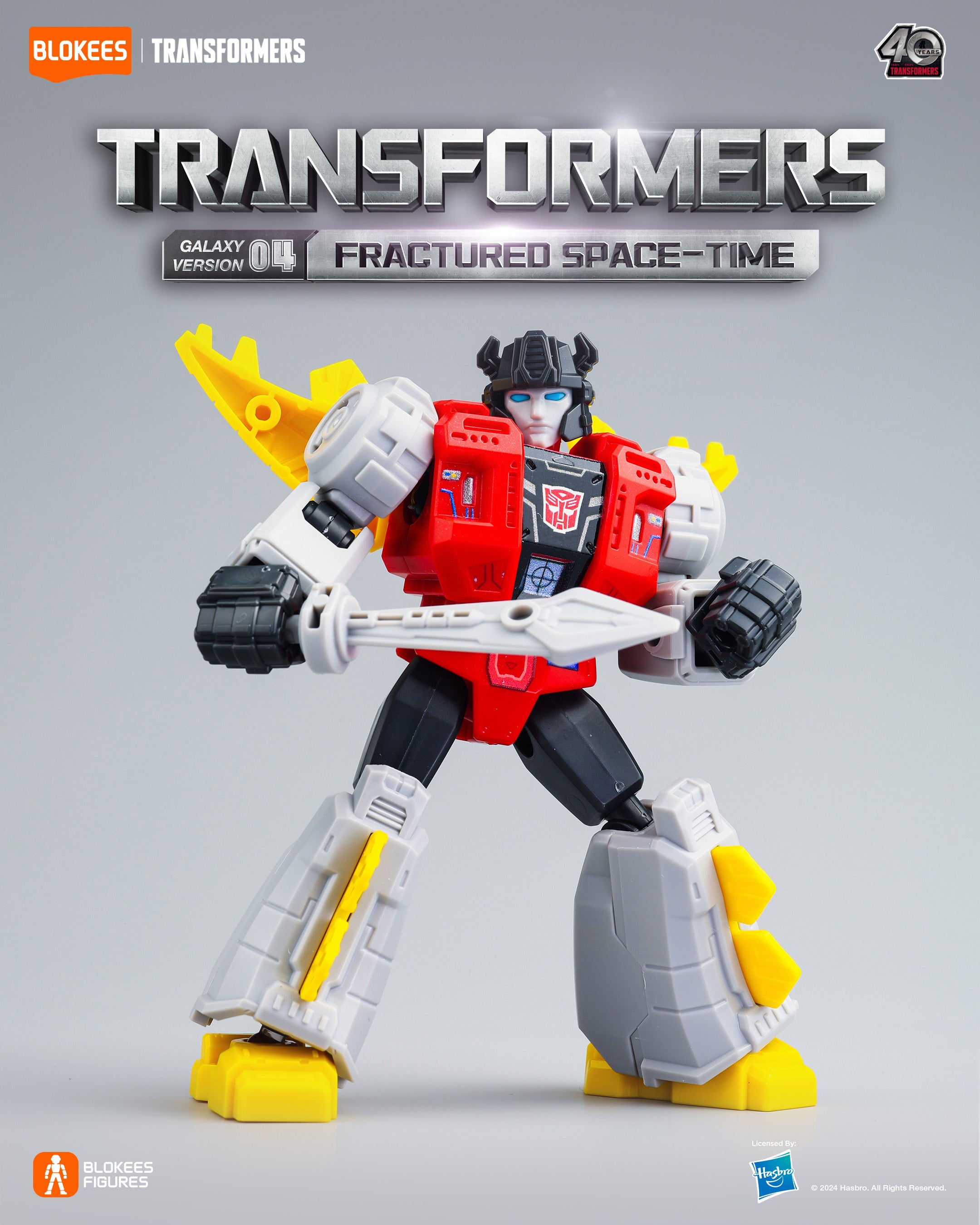 Blokees Transformers Figures Galaxy Version 04 Fractured Space-Time