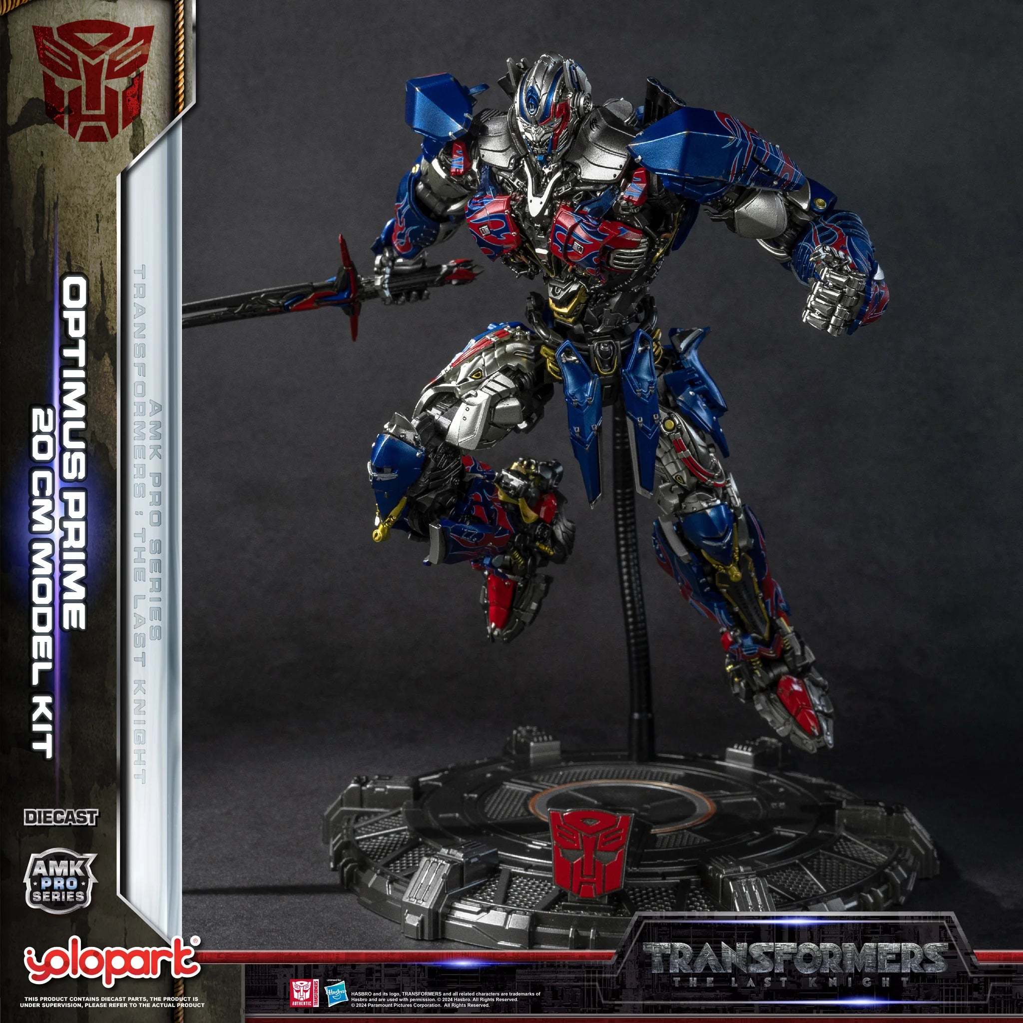 Amk Pro Series The Last Knight Optimus Prime (Overseas Version)