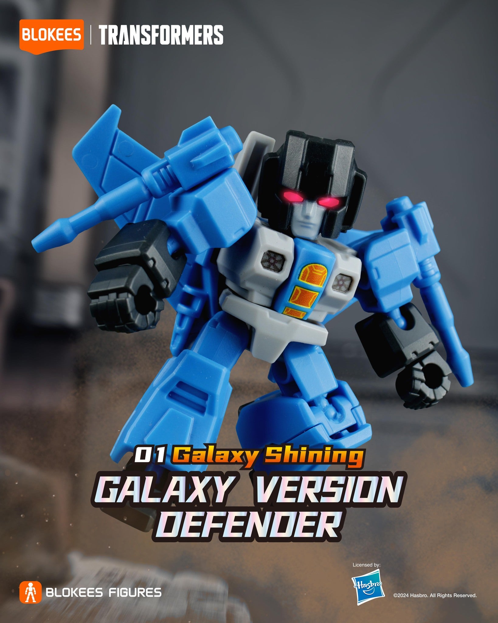 Blokees Transformers Defender Version 01 Galaxy Shining