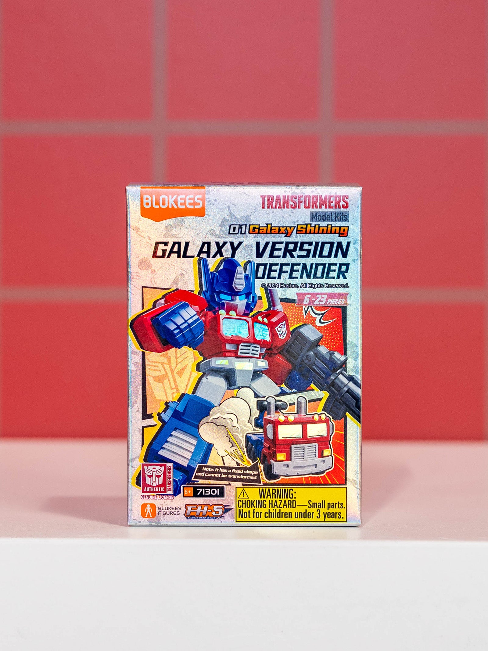 Blokees Transformers Defender Version 01 Galaxy Shining