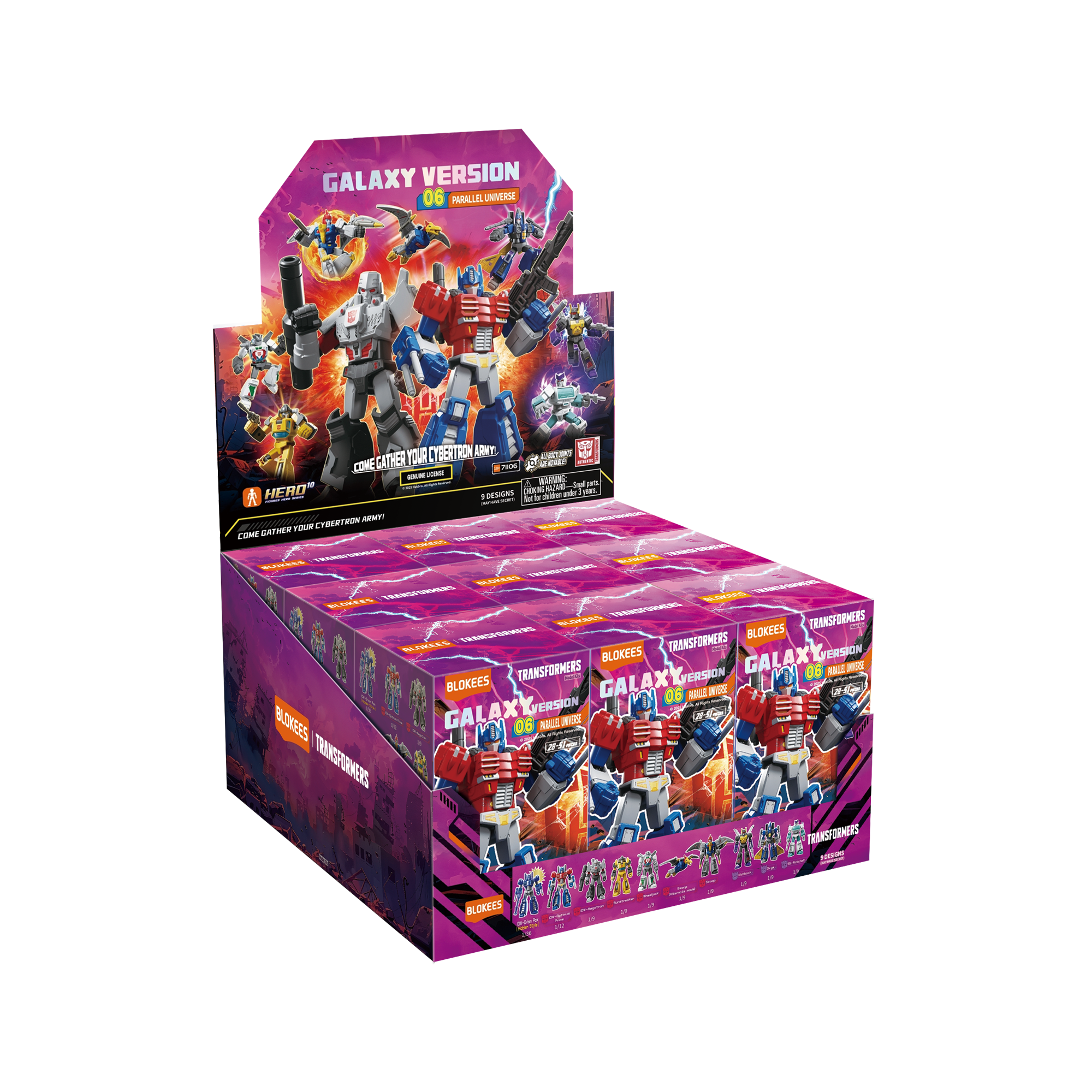 Transformers Galaxy Version 06 Figurine CDU (Pre-order)