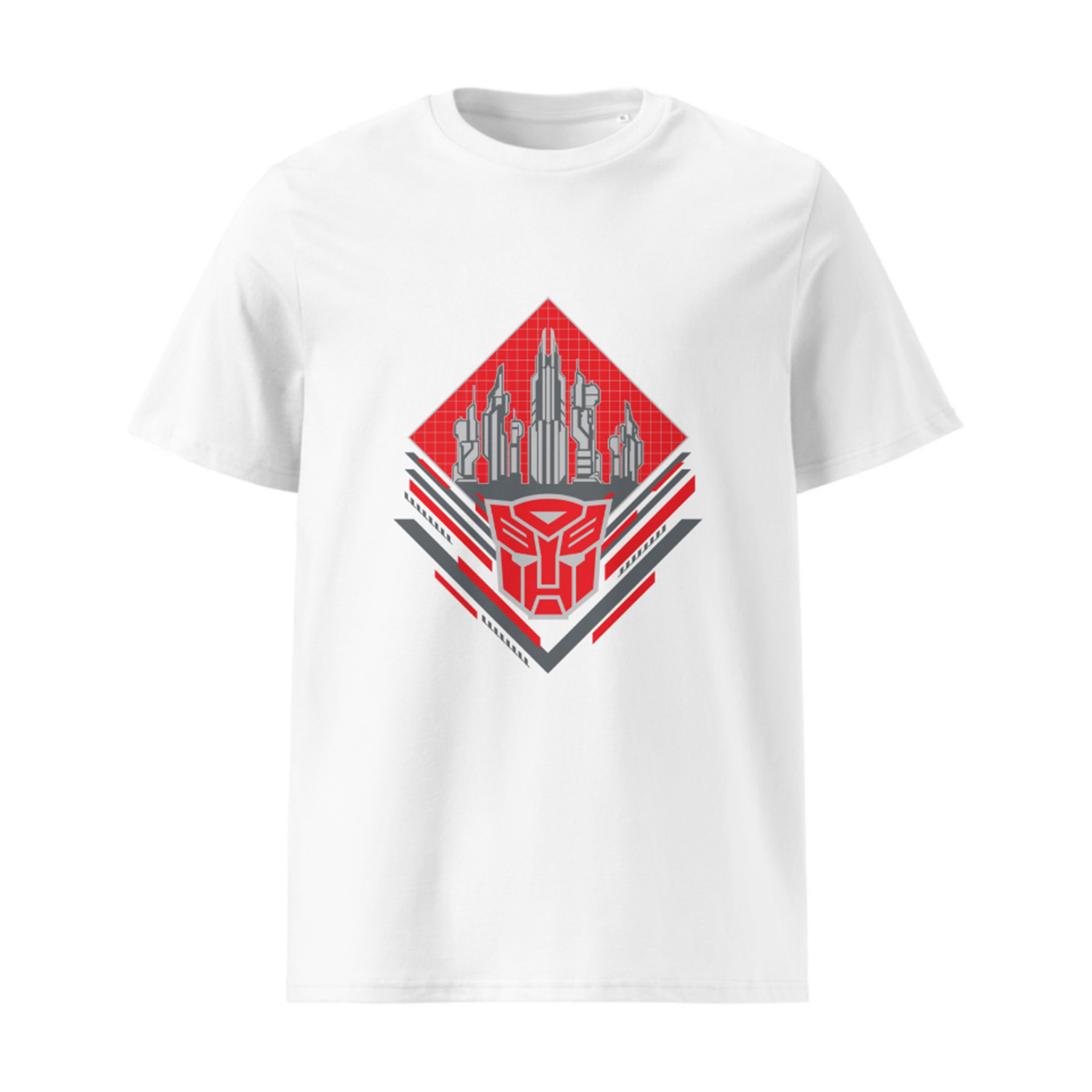 Transformers One Red Icon White Adult T-Shirt