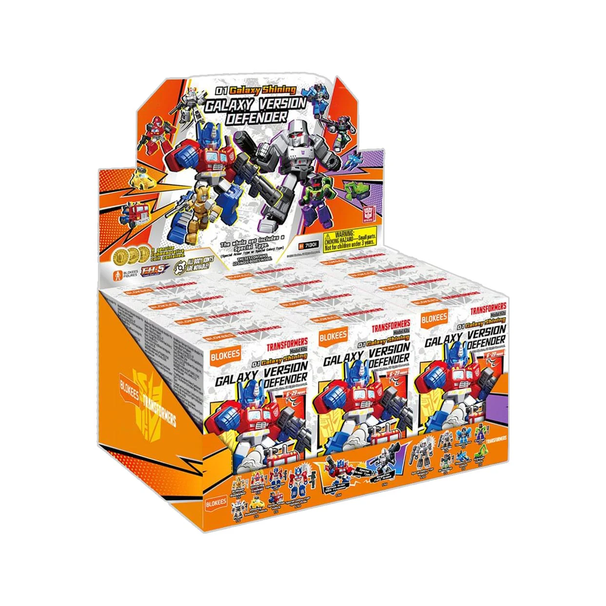 Transformers Defender Version 01 Galaxy Shining Blind Box CDU