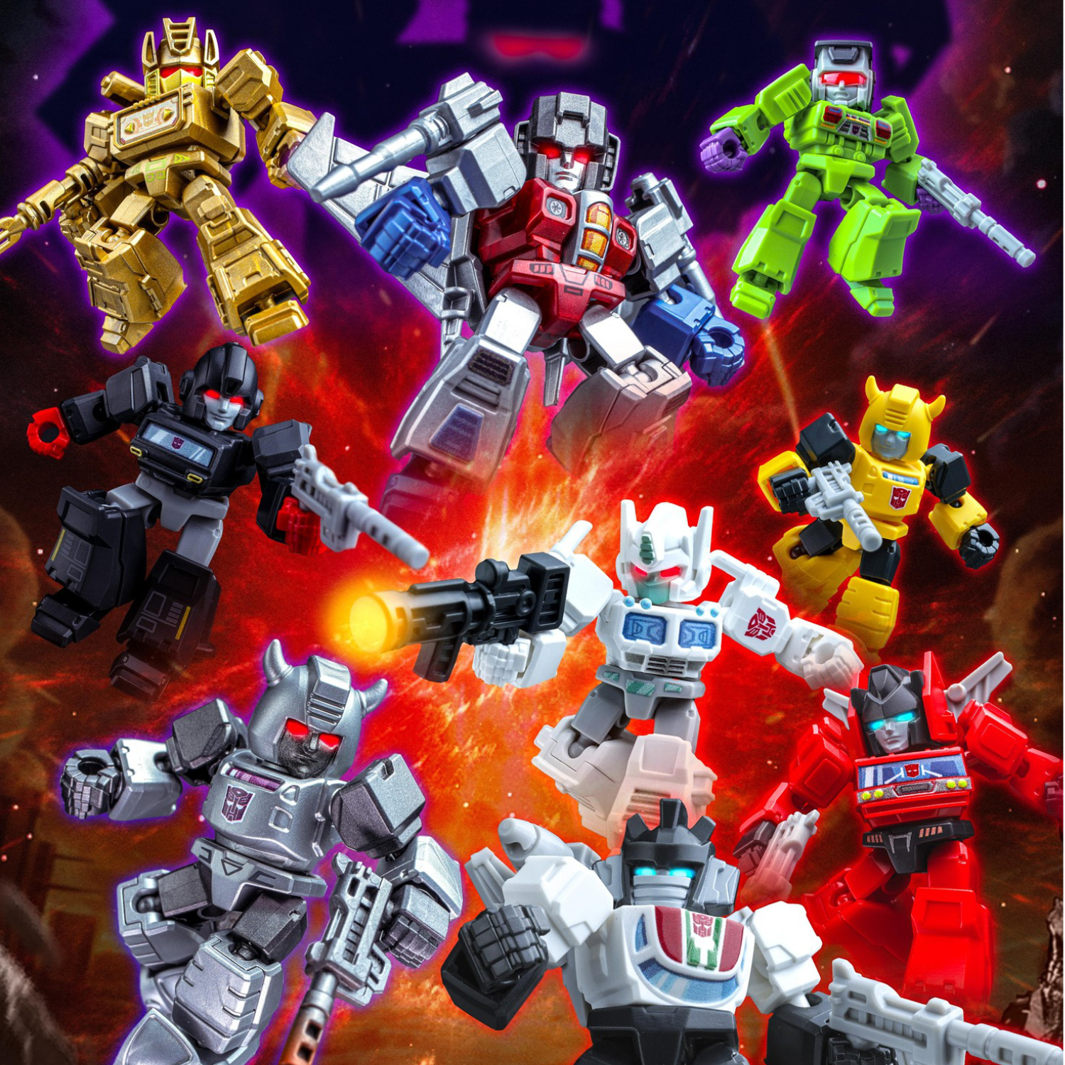 Transformers Defender Version 02 The Overthrow Blind Box