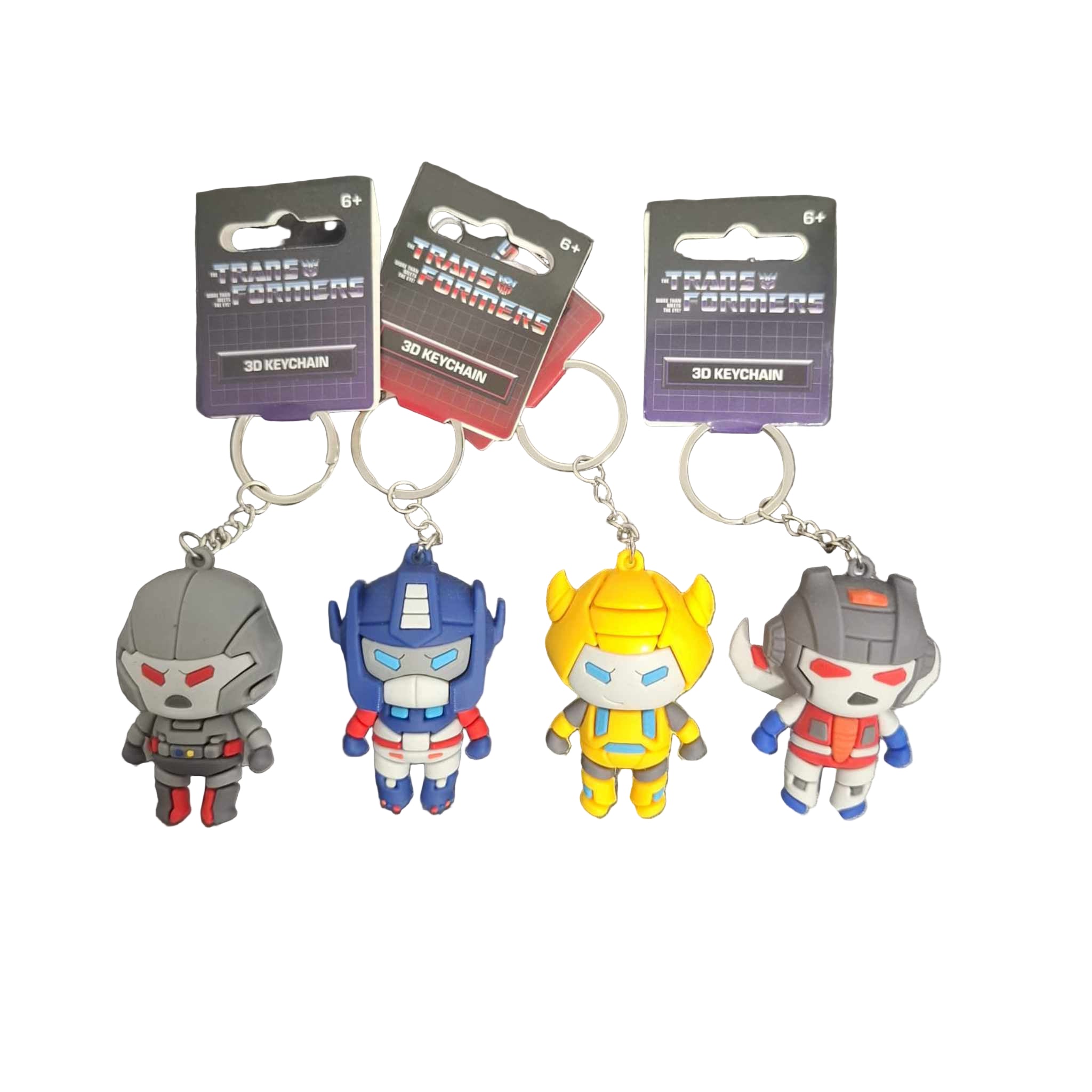 Transformers 6cm 3D Assorted Keychain