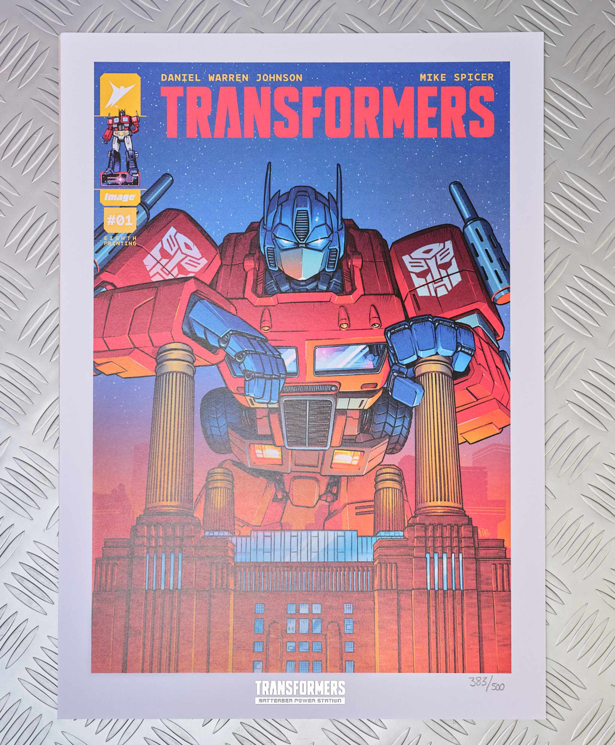 Bespoke Comic Optimus Prime #1 Print