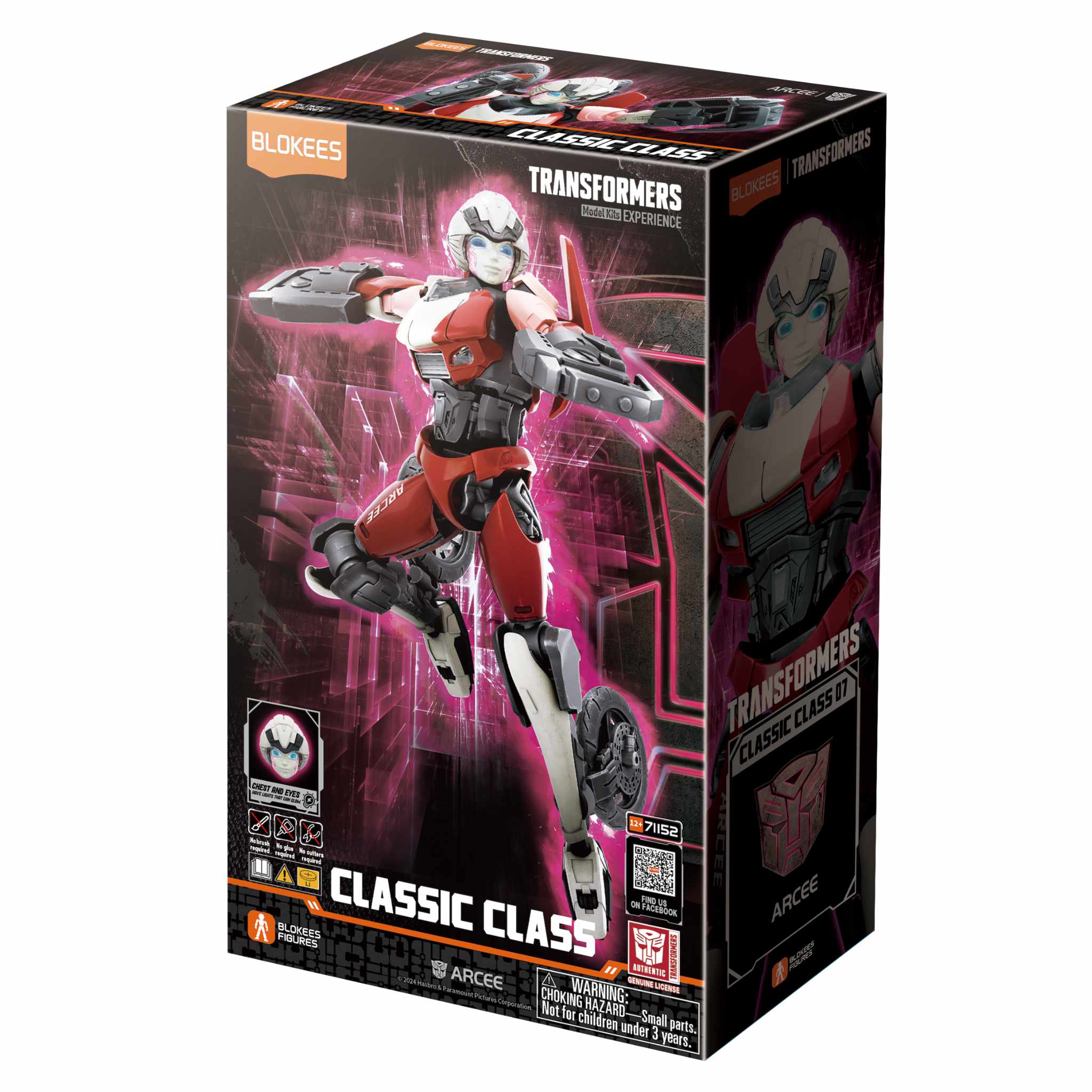 Transformers Classic Class 07 Arcee Figurine