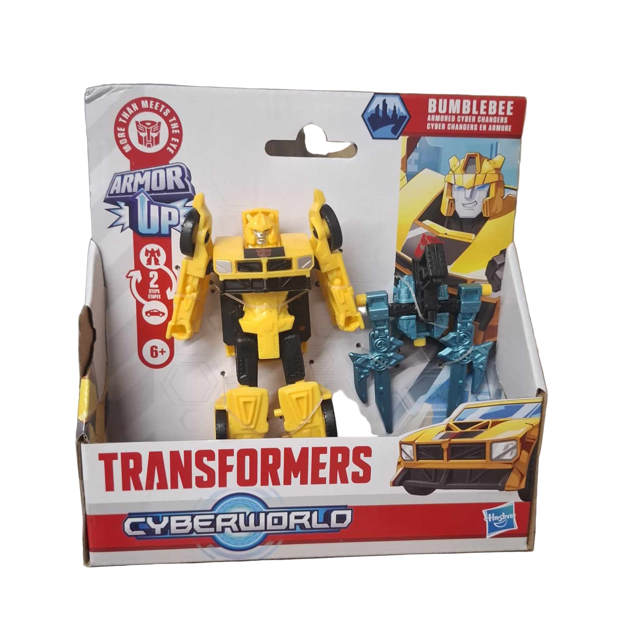 Cyberworld Armored Cyber Change Ast - Bumblebee