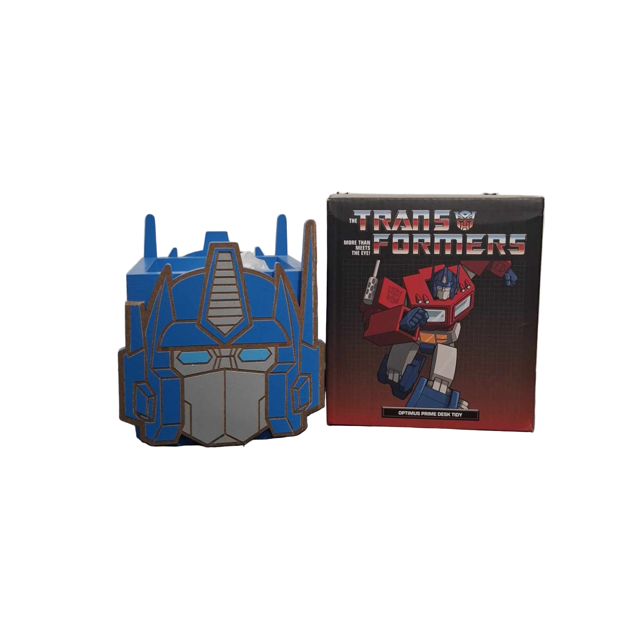 Transformers Optimus Prime Wooden Desk Tidy