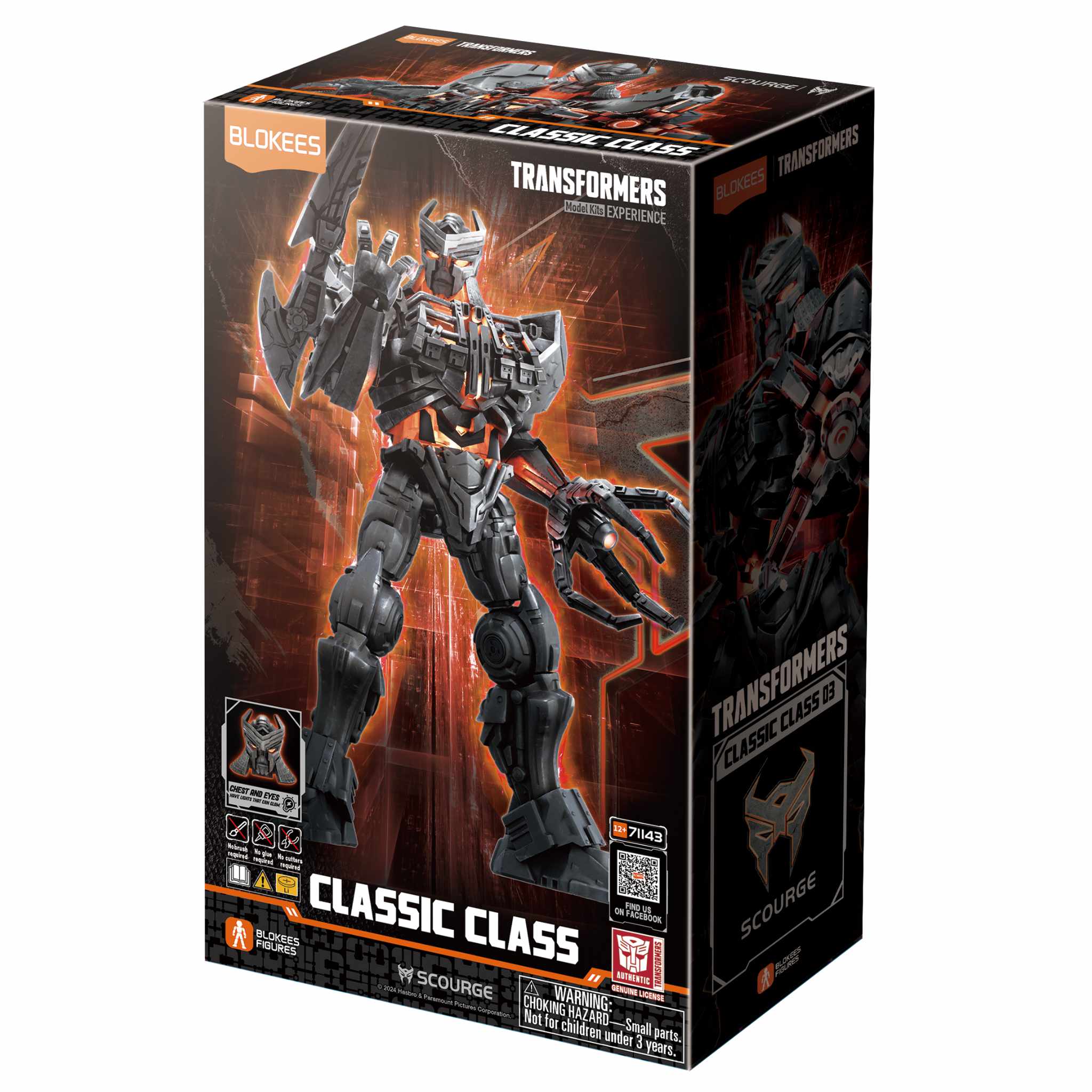 Transformers Generation Deluxe Class - Figura Scourge, Action Figure Collezionabile