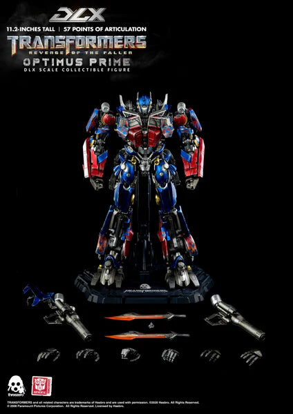 Transformers: Revenge Of The Fallen Dlx Action Figure 1/6 Optimus Prime 28 Cm