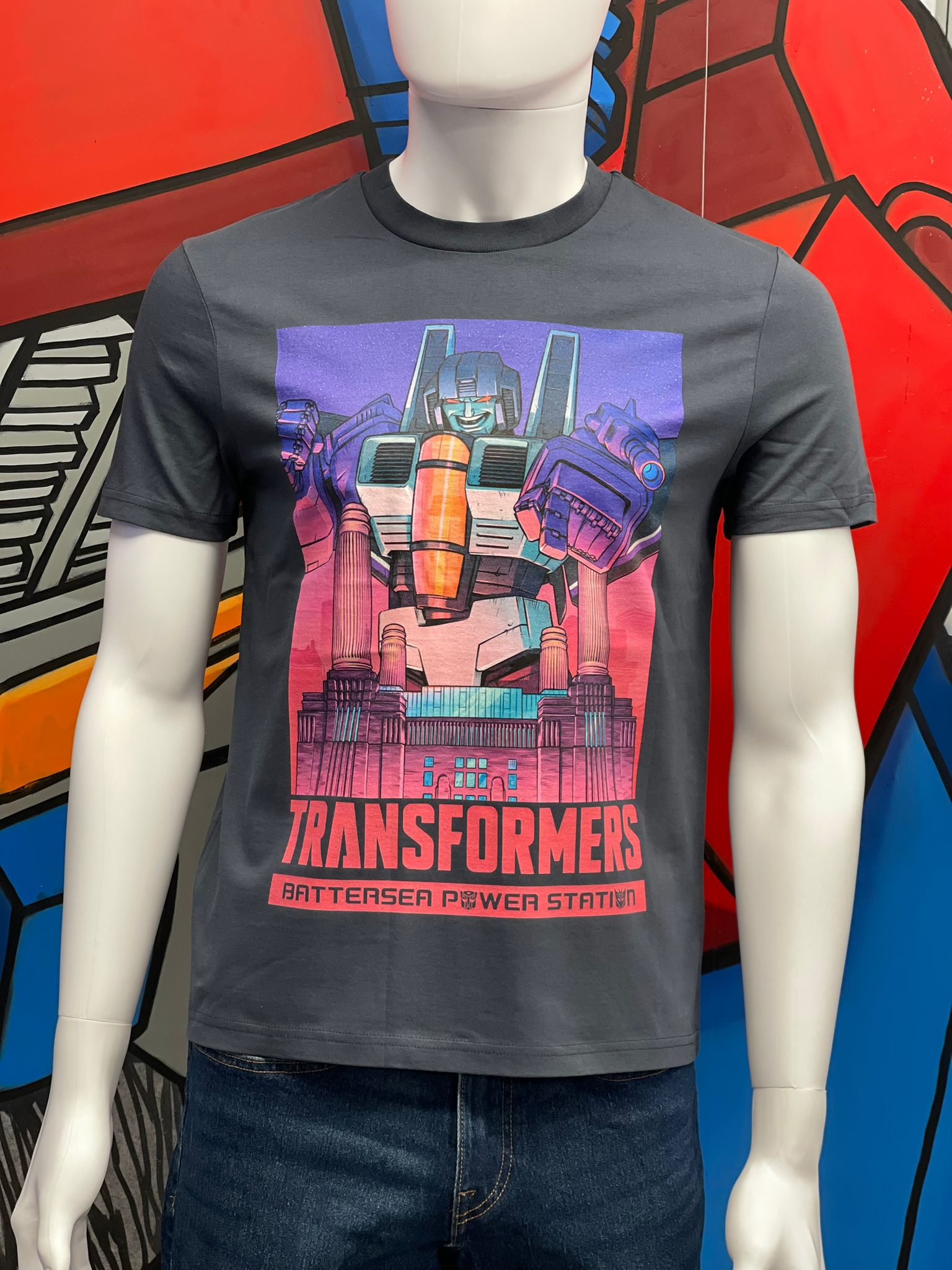 Skywarp Battersea Comic Issue #3 Grey T-Shirt