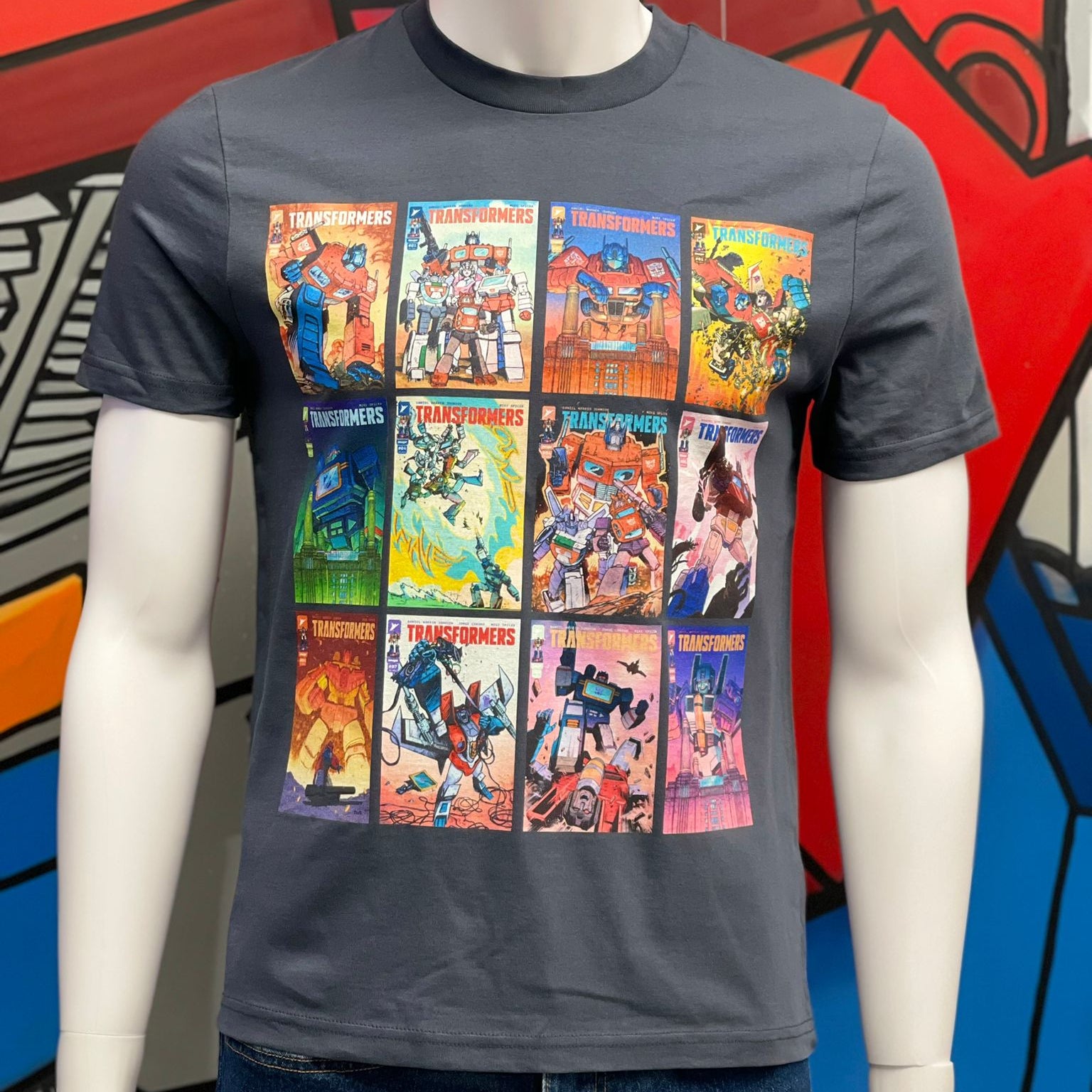 Comic Collection Grey T-Shirt