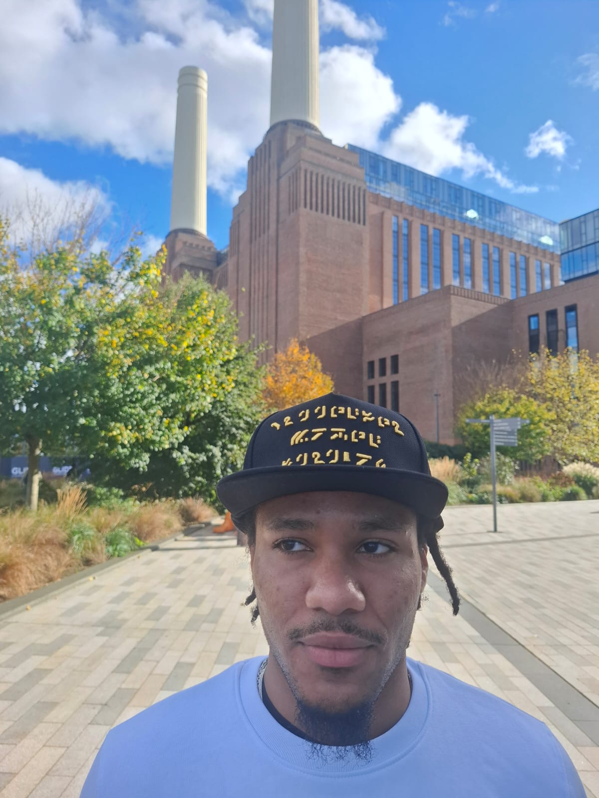 Murwalls Cybertronian Script Black/Gold Cap