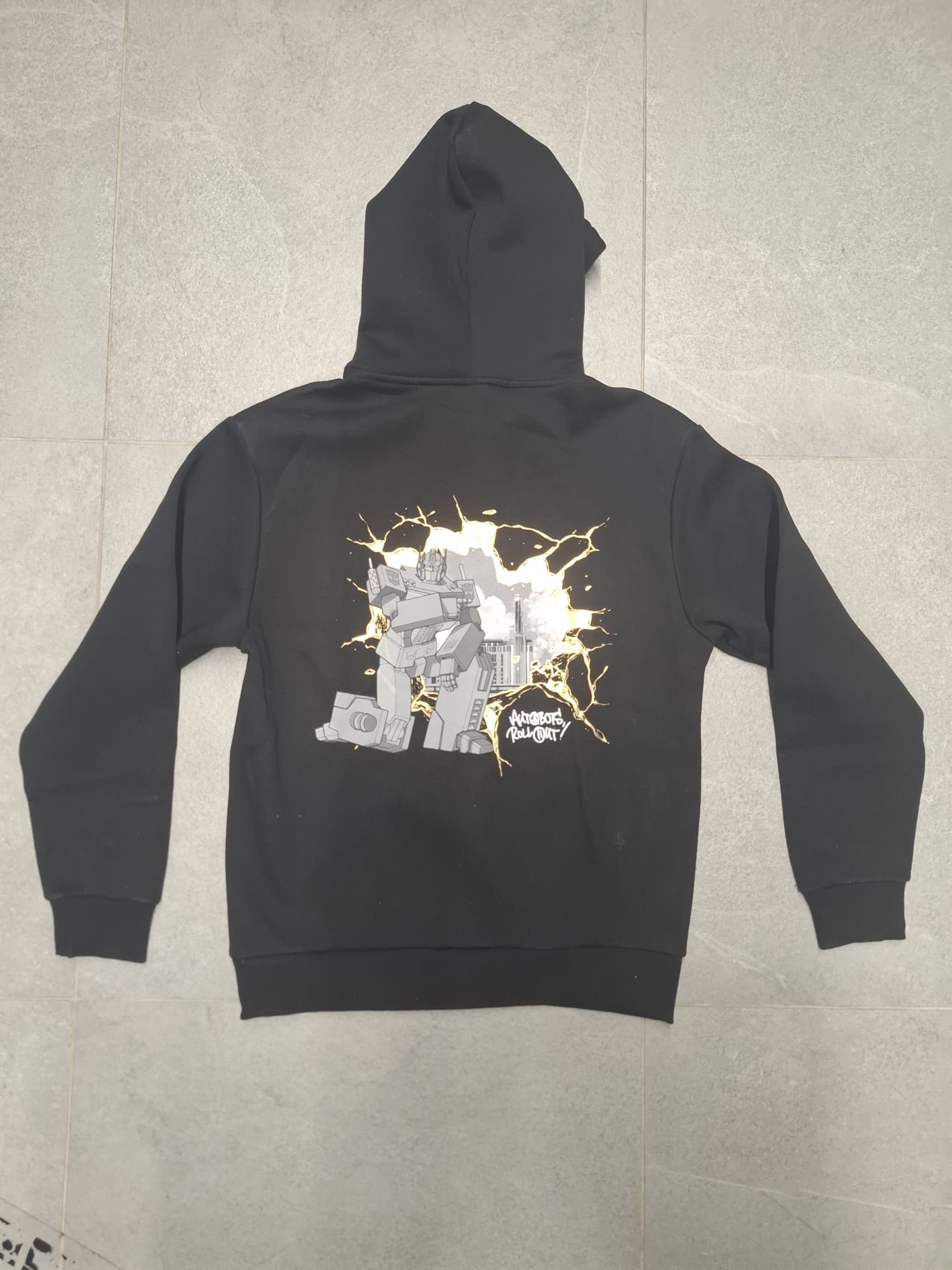 Murwalls Wall Smash Black/Gold Hoodie