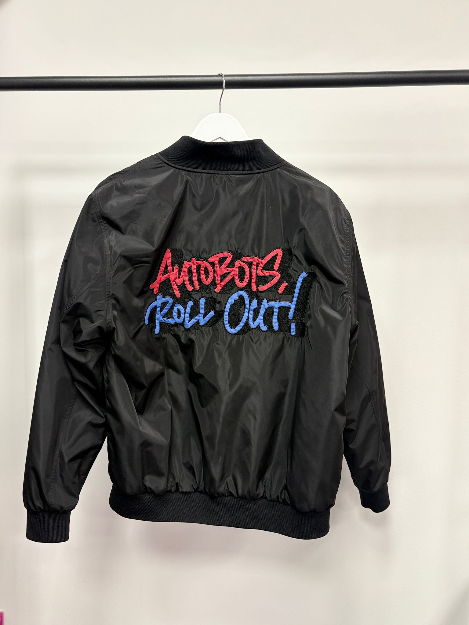 Murwalls Autobot Black/Red Bomber Jacket