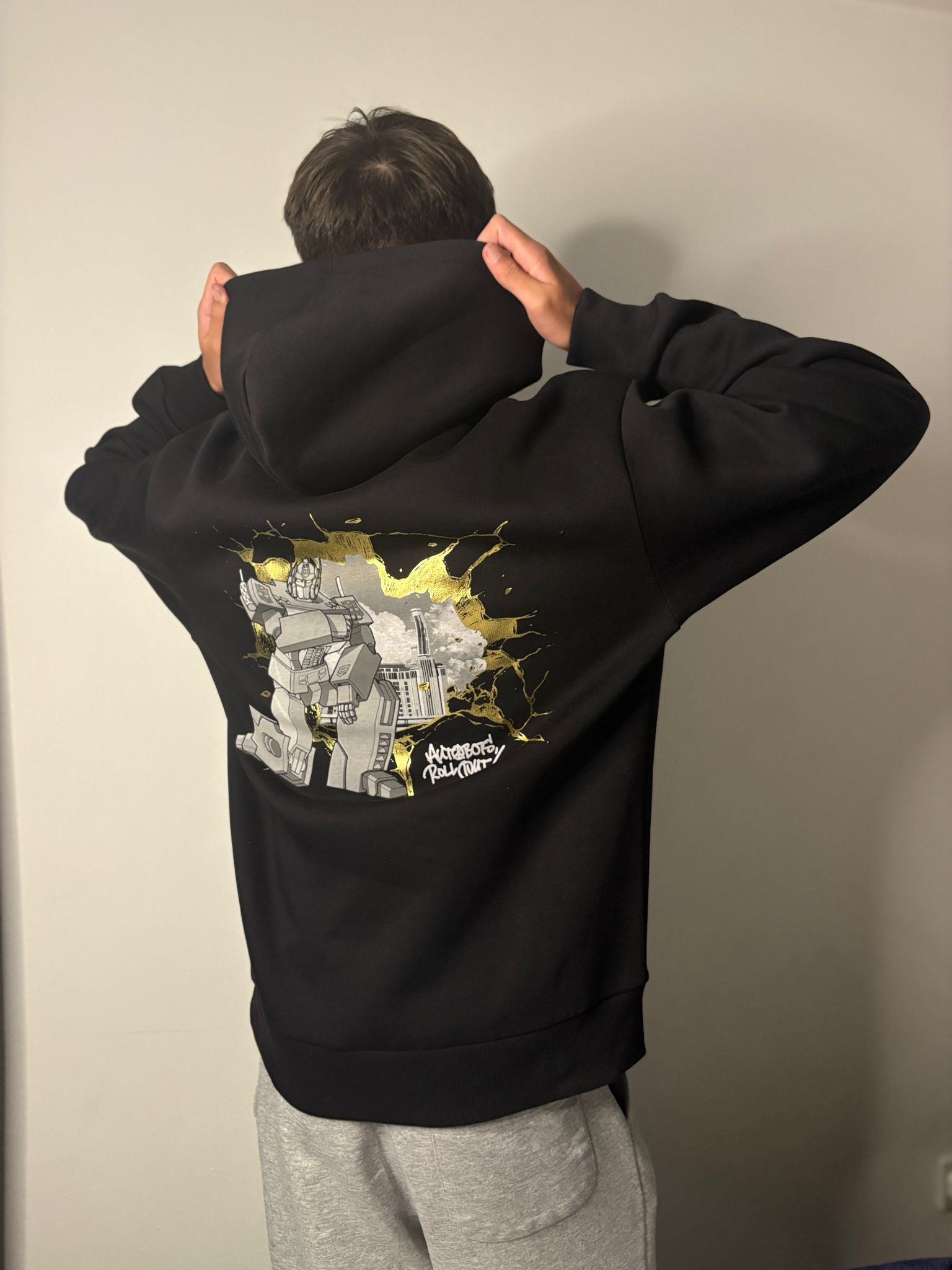 Murwalls Wall Smash Black/Gold Hoodie