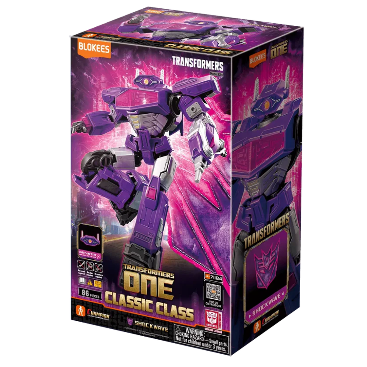 Transformers Classic Class 18 Shockwave