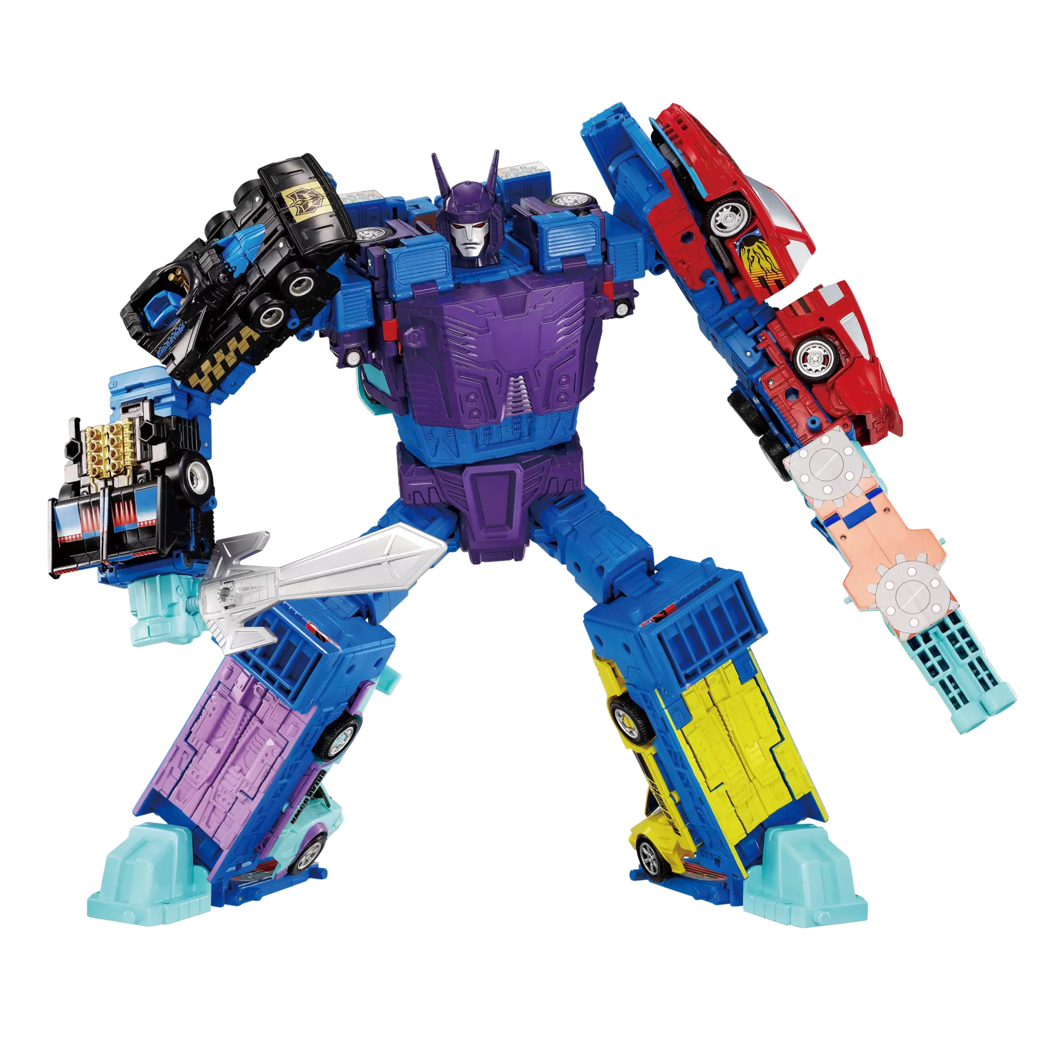 Takara Tomy New Legends NL-02 Menasor Transformers Combiner Figure Set