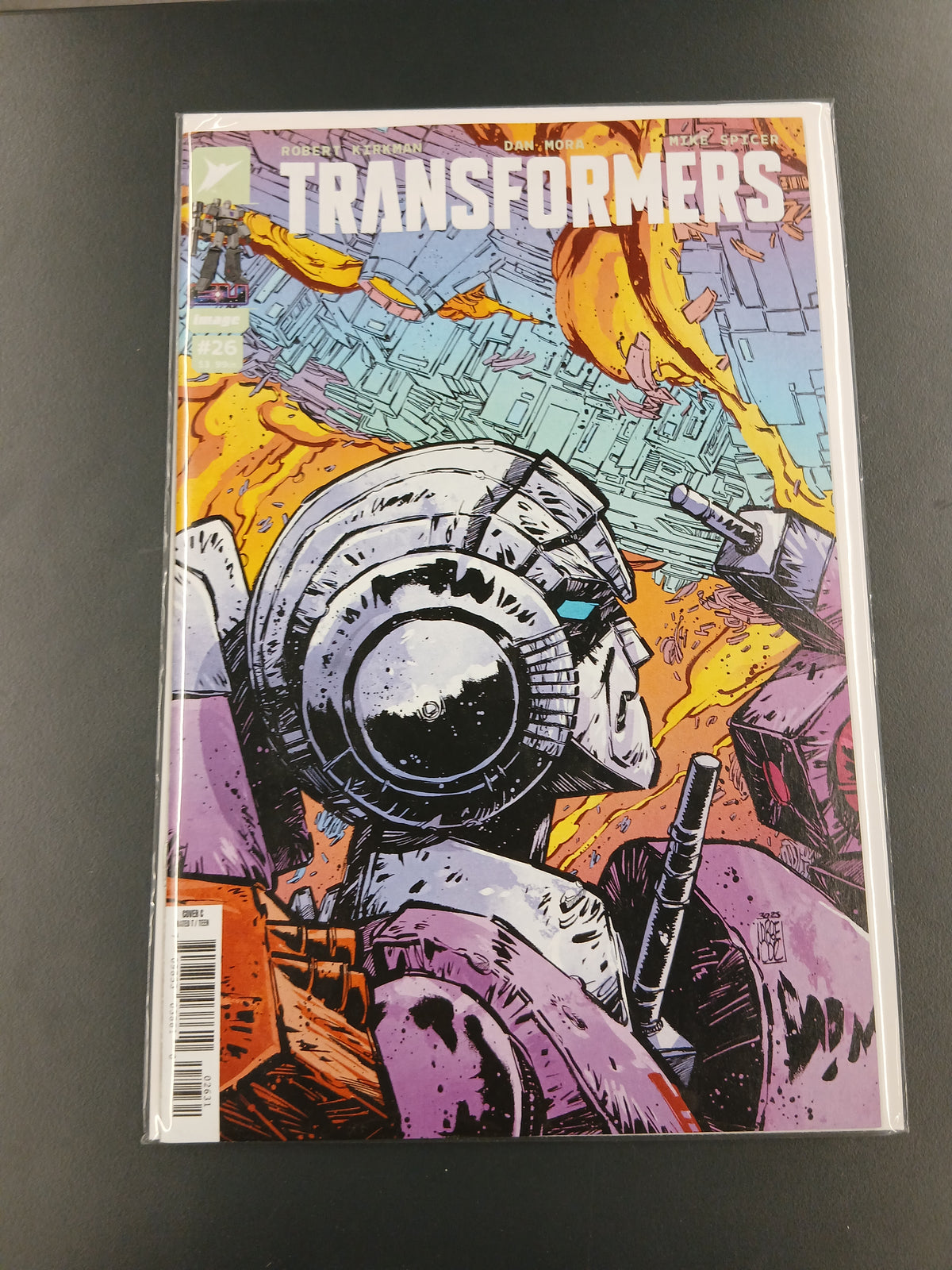 Transformers #26 Cvr C Inc 1:10 Jorge Corona & Mike Spicer Var