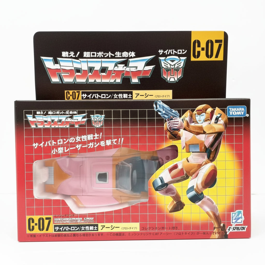 Transformers Takara Tomy Missing Link C-07 Arcee Prototype