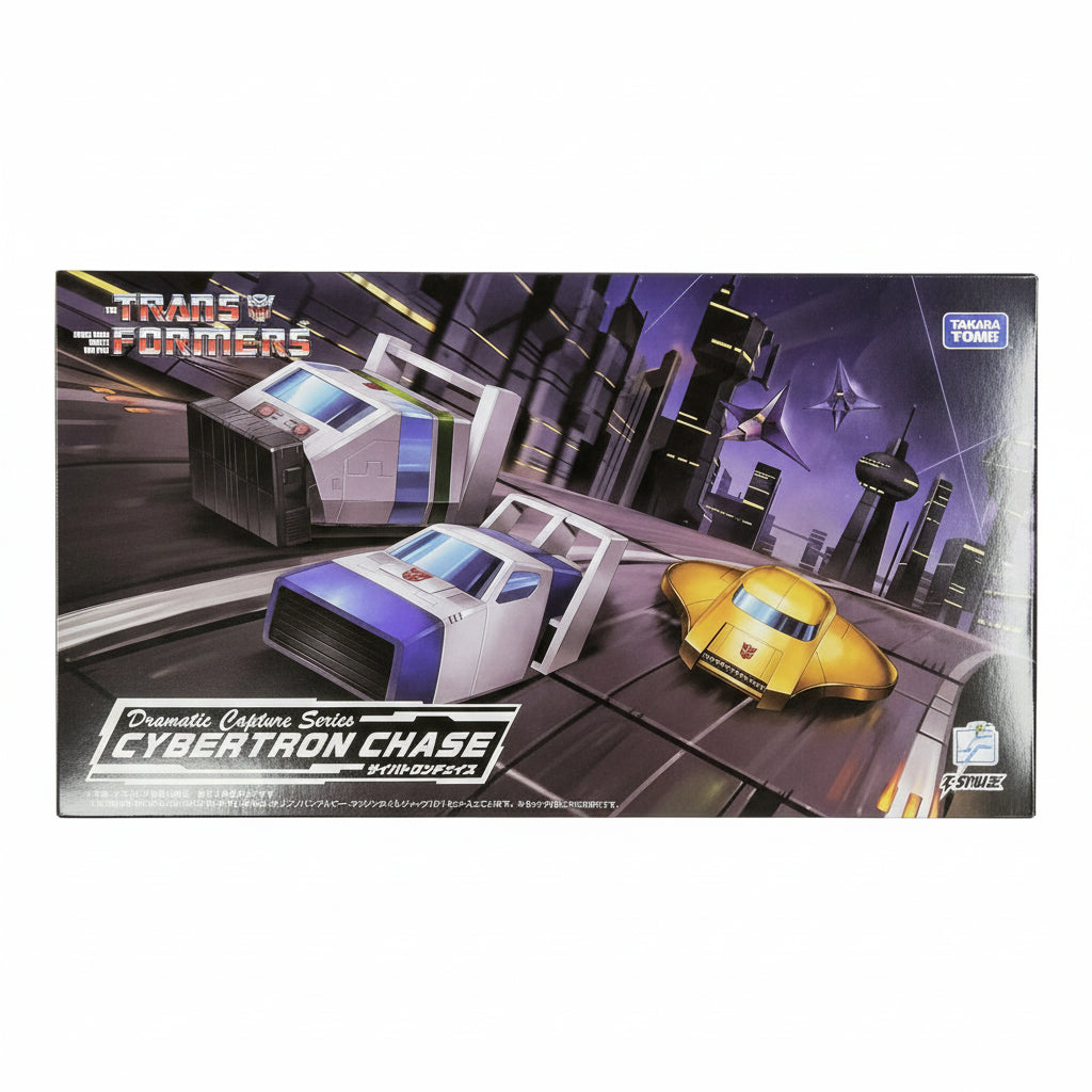 Transformers Takara Tomy Dramatic Capture Series Cybertron Chase