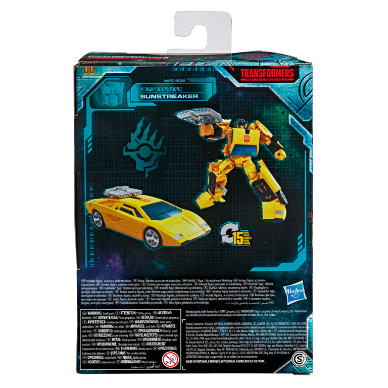Transformers War For Cybertron – Earthrise Deluxe Class Sunstreaker