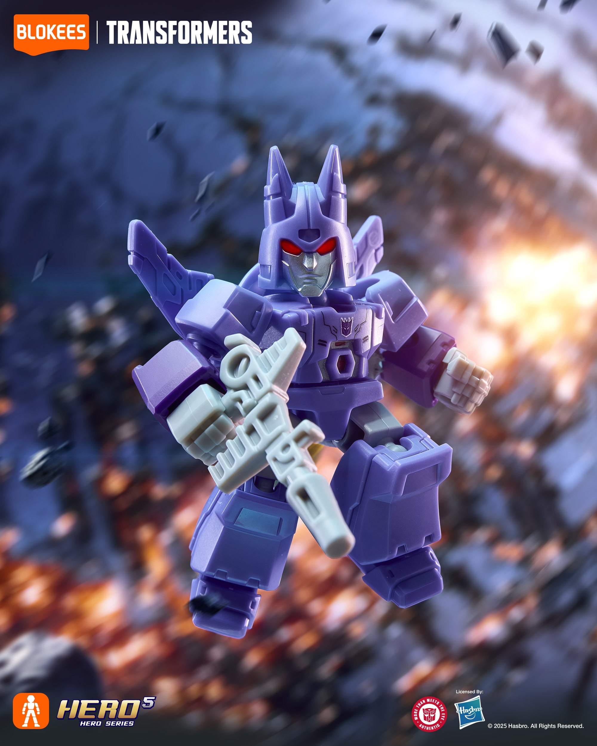 Blokees Transformers Defender Version 05 Traitor to Tyranny
