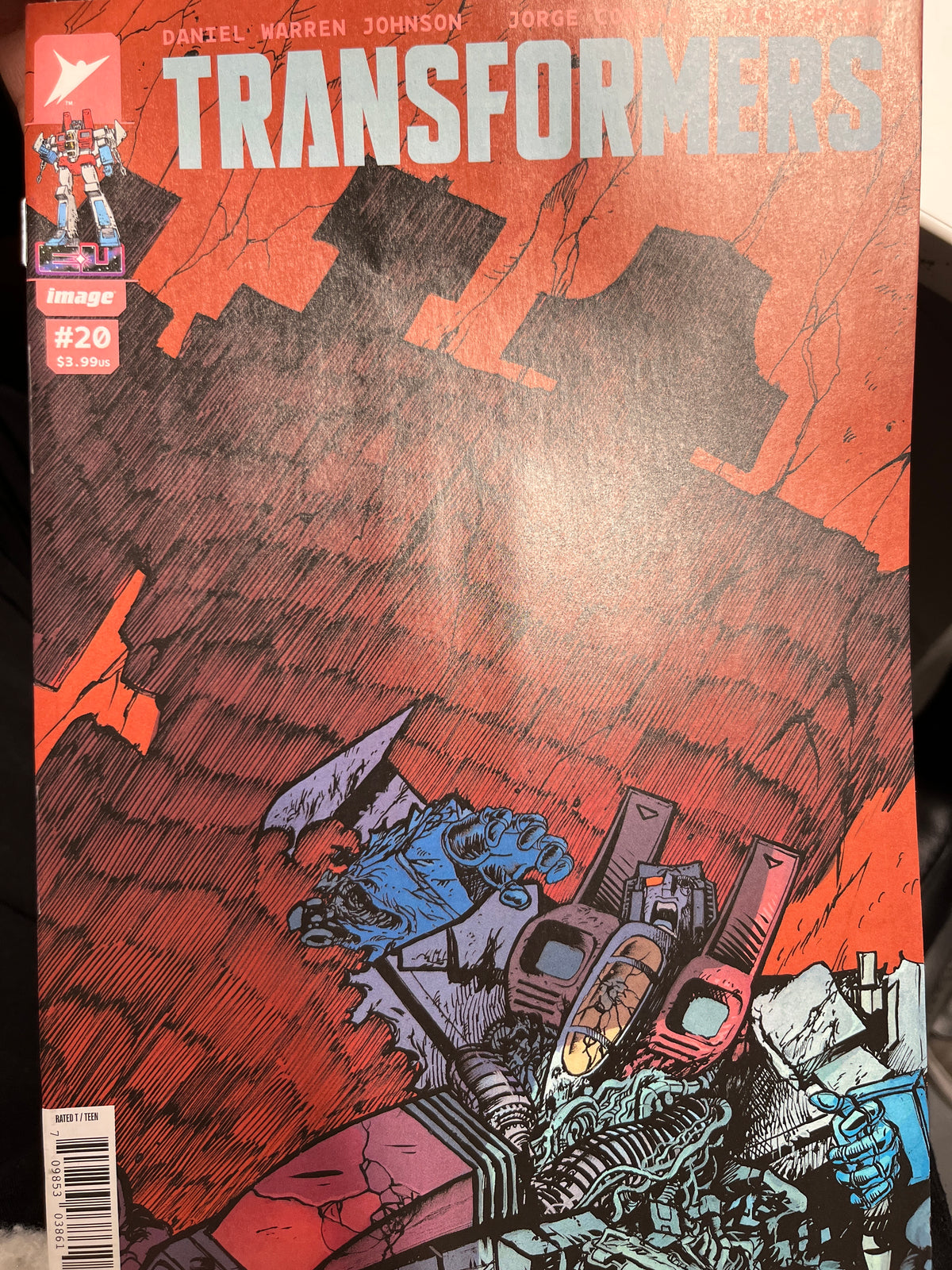 Transformers #20 Cvr A Daniel Warren Johnson & Mike Spicer