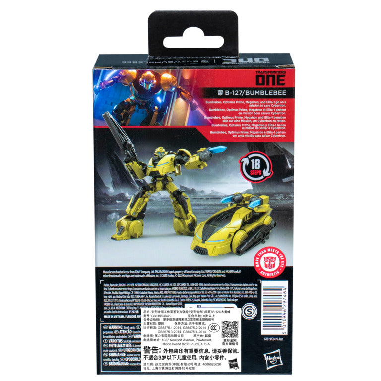 Transformers Studio Series Deluxe Class Transformers One Bumblebee (B-127)