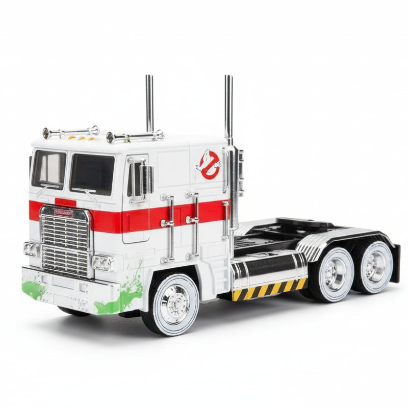 Transformers X Ghostbusters Big Rig W/Ecto-1 Graphics 1:32