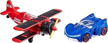 Transformers Collaborative Sonic the Hedgehog Wingtail and Blue Booste