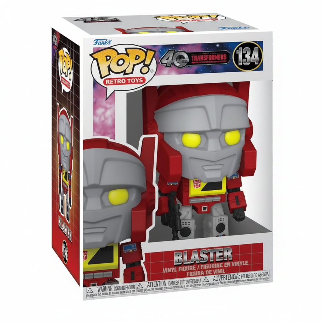 Transformers Soundwave G1 Retro Funko Pop Vinyl